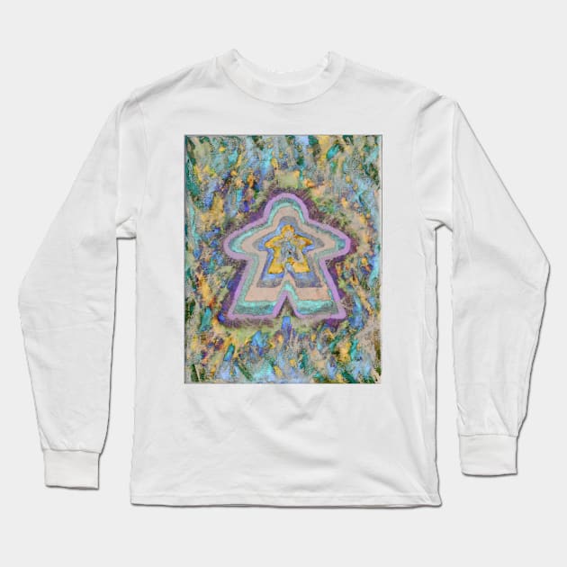 Meep Dimensions 4 Long Sleeve T-Shirt by Zenanigans